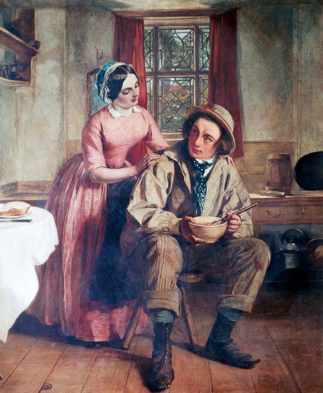 Charles Dickensin muotokuva (Portsmouth tekijältä Augustus Leopold Egg