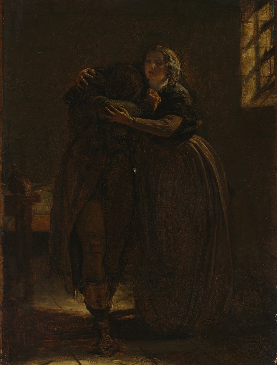 Tutkimus "Come Rest in this Bosom my own Strricken Dear" tekijältä Augustus Leopold Egg
