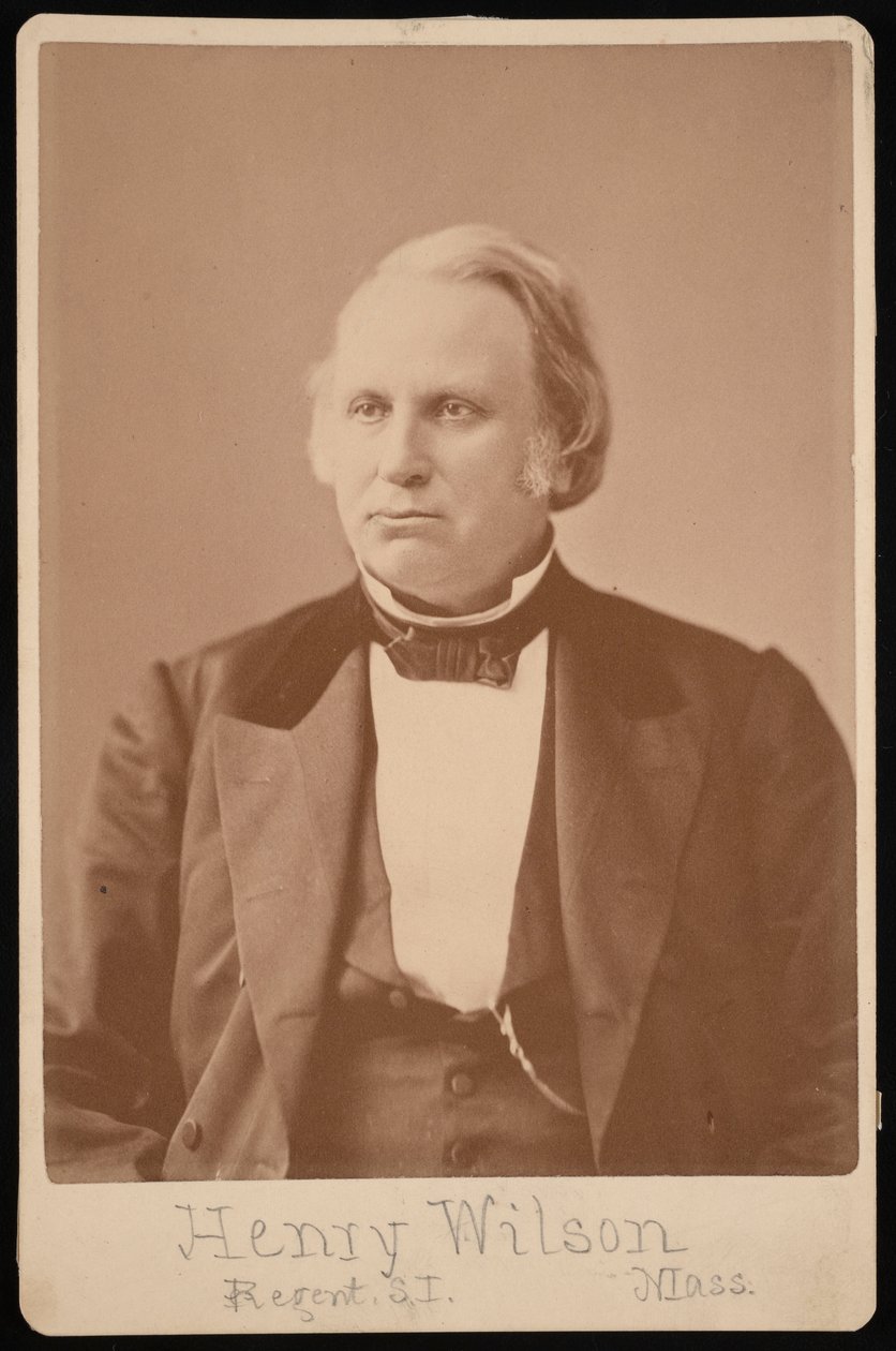 Henry Wilsonin muotokuva 1812-1875, Ennen vuotta 1876. tekijältä Augustus Marshall
