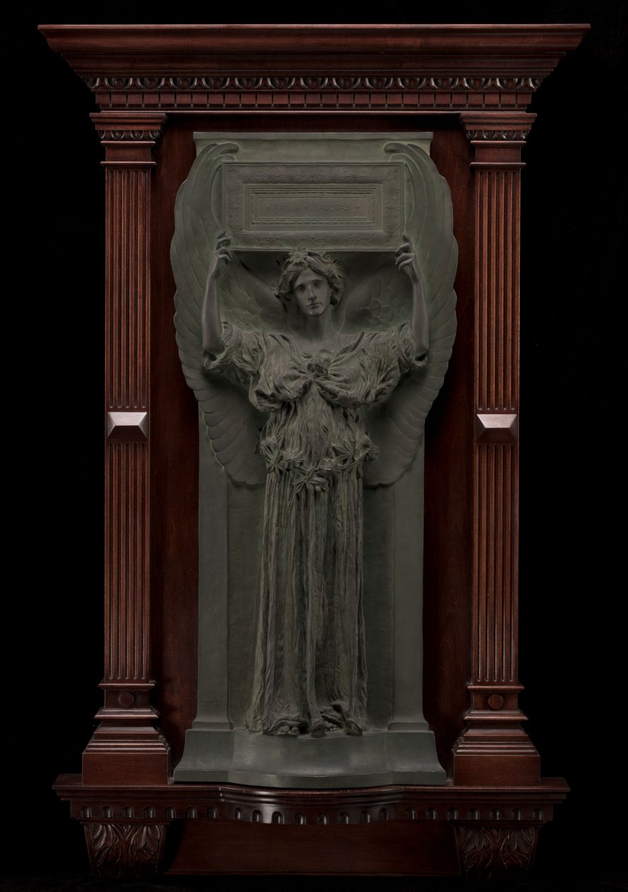 Amor Caritas, malli 1898, valettu vuoden 1898 jälkeen tekijältä Augustus Saint Gaudens