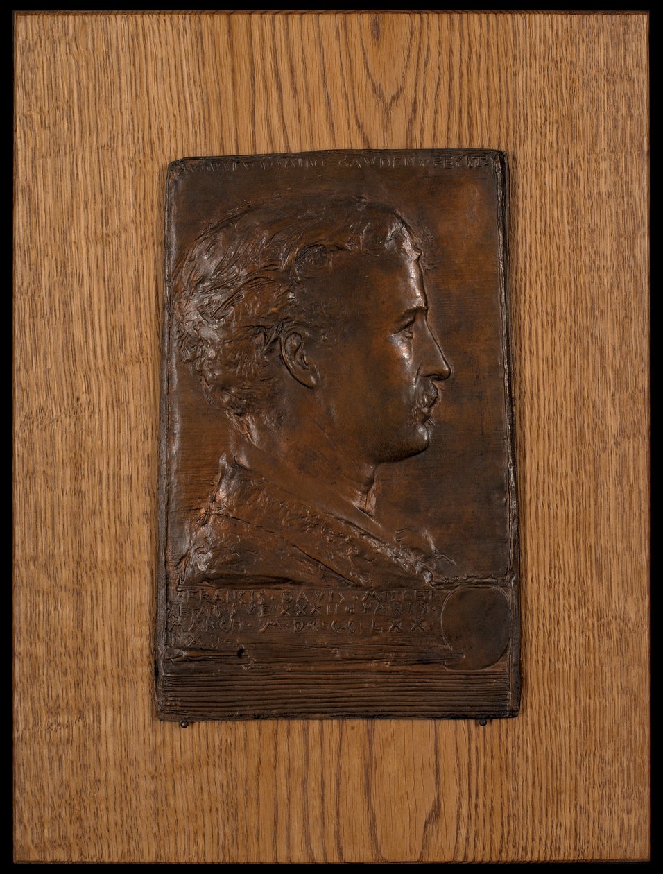 Francis Davis Millet tekijältä Augustus Saint Gaudens