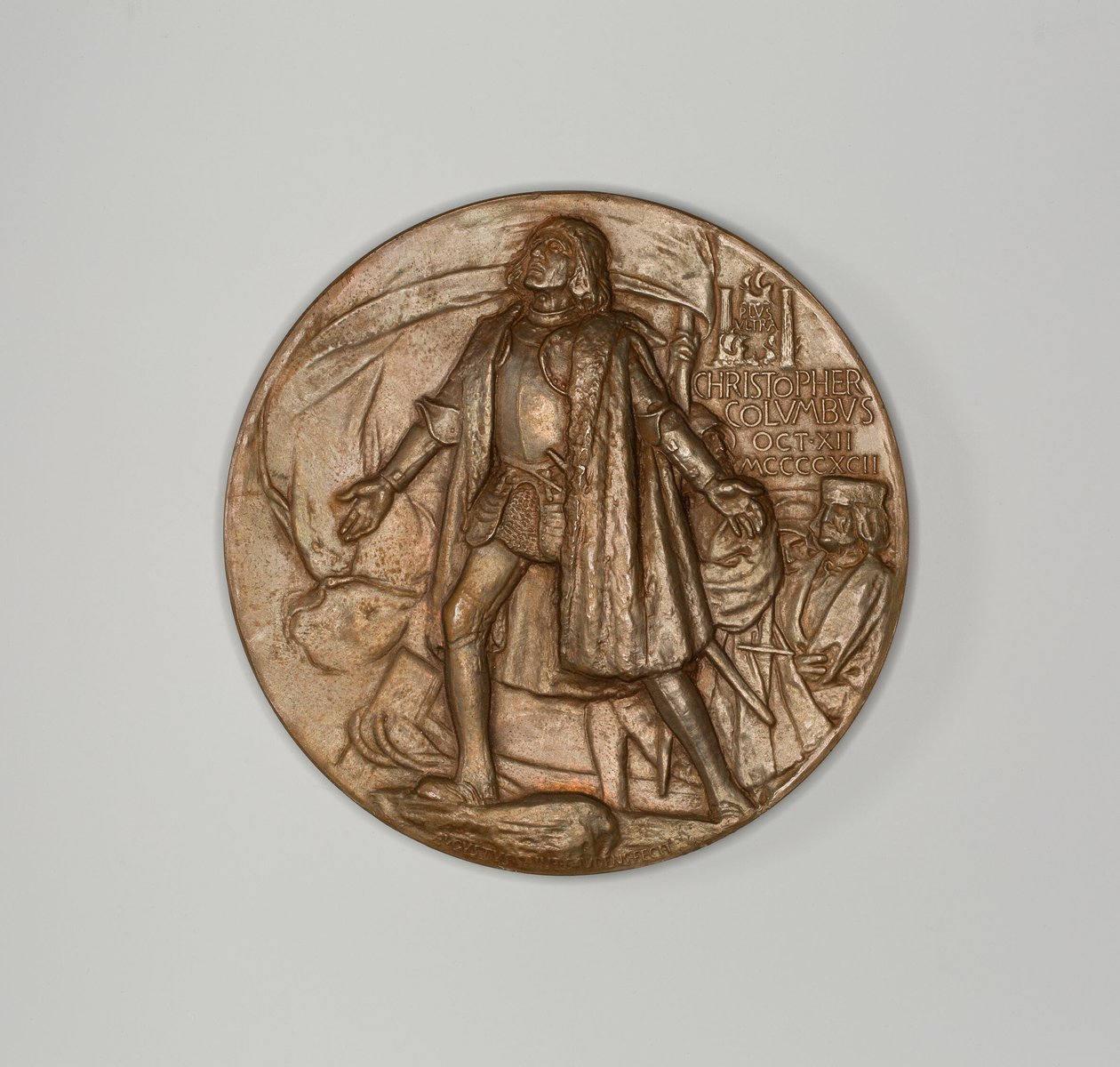 Columbian maailmannäyttelyn muistomitali tekijältä Augustus Saint Gaudens
