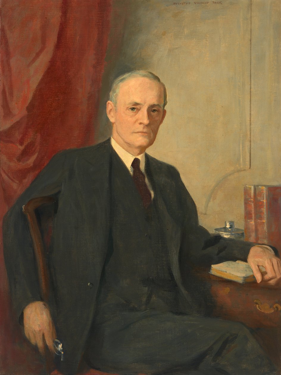 David E. Finley, noin 1940-luku. tekijältä Augustus Vincent Tack