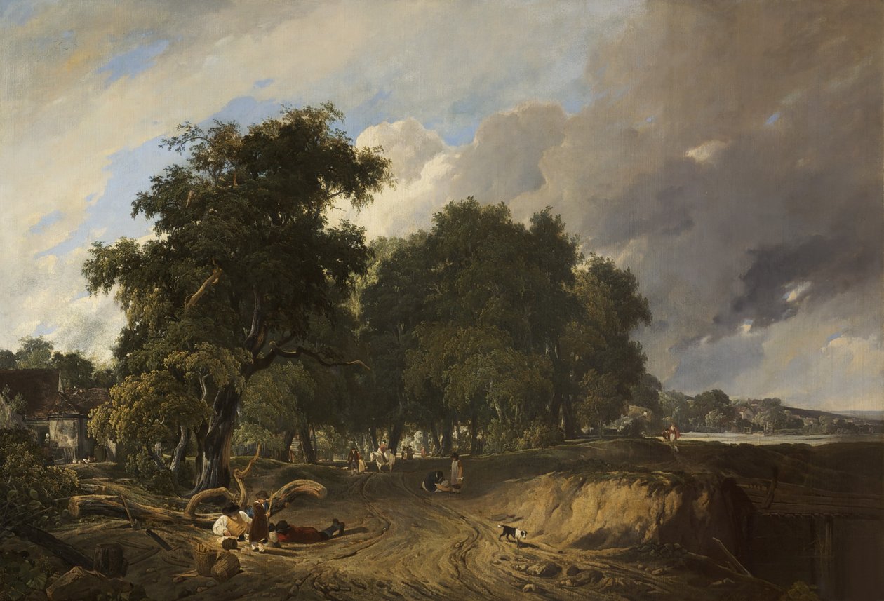 Paluu torilta tekijältä Augustus Wall Callcott