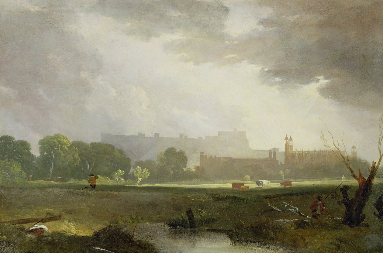 Windsor Etonilta (öljy kankaalle) tekijältä Augustus Wall Callcott