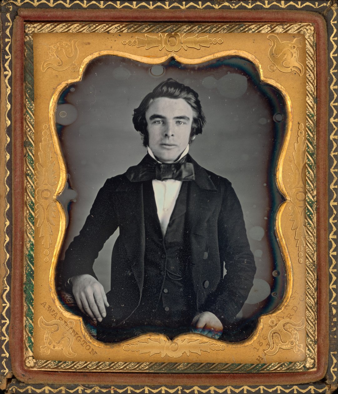 Miehen muotokuva,c. 1845 (kuva) tekijältä Augustus Washington