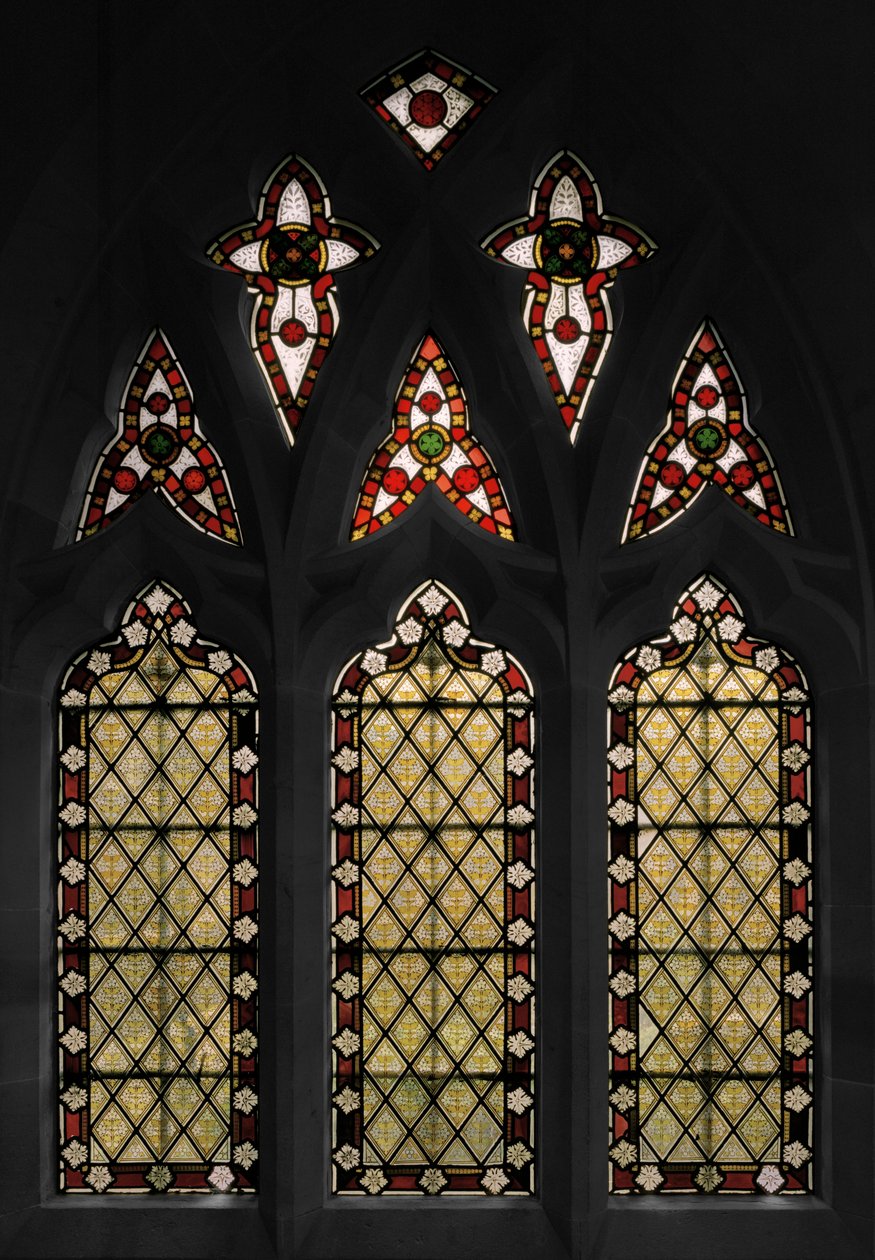 Luostarin ikkuna, 1846 (lasimaalauksia) tekijältä Augustus Welby Northmore Pugin