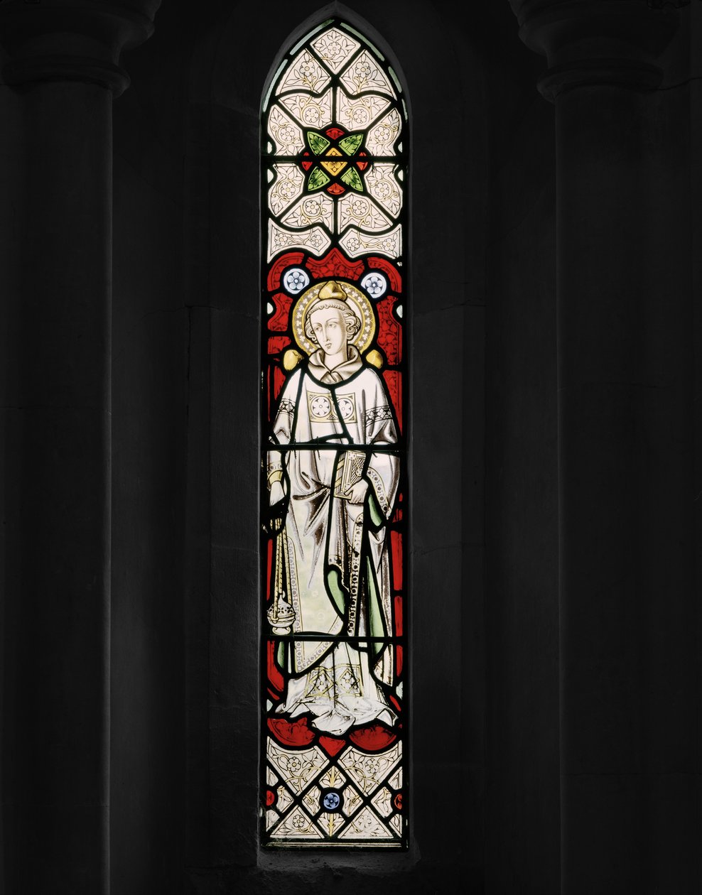 Pyhä Stefanus, 1850 (lasimaalauksia) tekijältä Augustus Welby Northmore Pugin