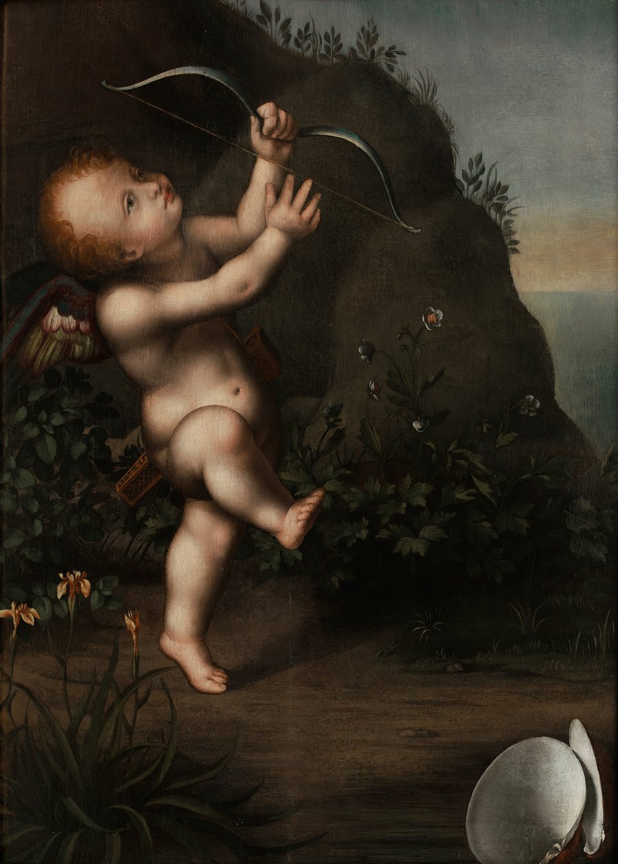 Amor jousella, ennen vuotta 1593 tekijältä Aurelio Luini