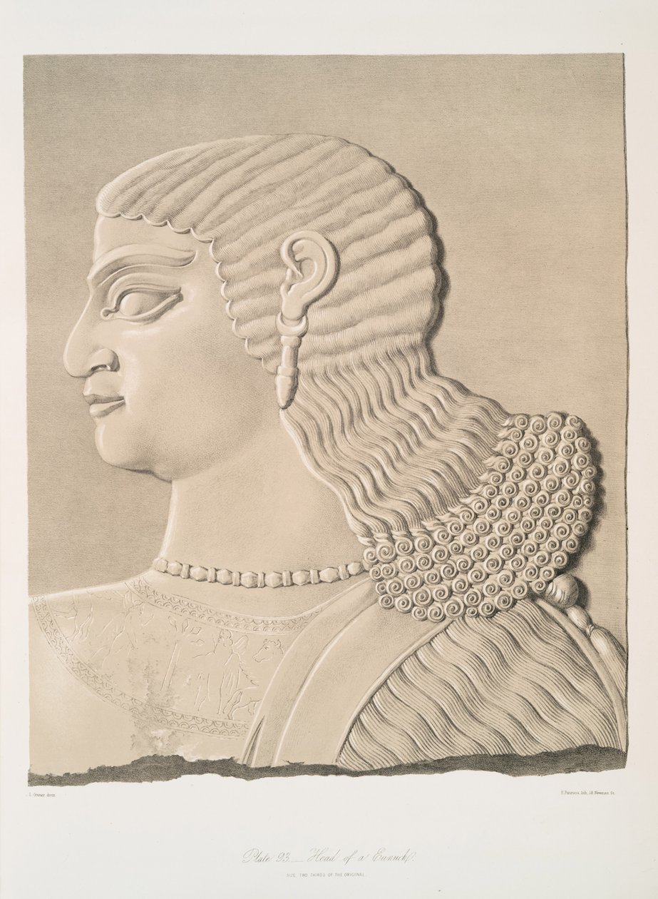 Eunukin päällikkö, 1849 tekijältä Austen Henry Layard