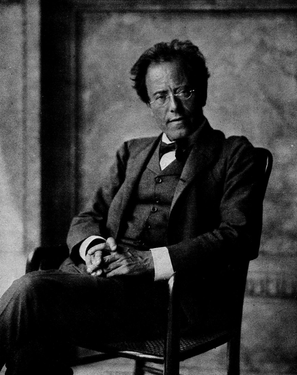 Gustav Mahlerin muotokuva, 1907 tekijältä Austrian Photographer