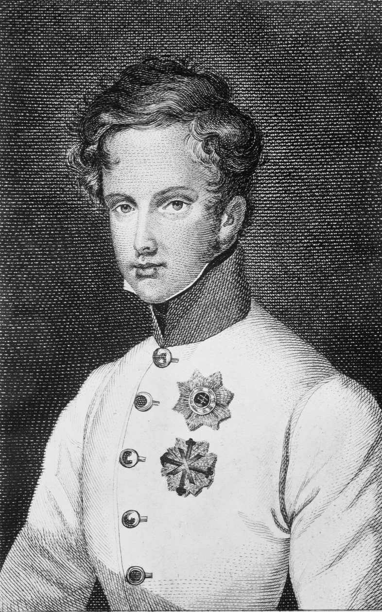 Napoleon II, Francois Charles Joseph Bonaparte (1811-32) Napoleon Bonaparte I:n (1769-1821) poika, myöhemmin Reichstadtin herttua (1818) n. 1811-14 tekijältä Austrian School