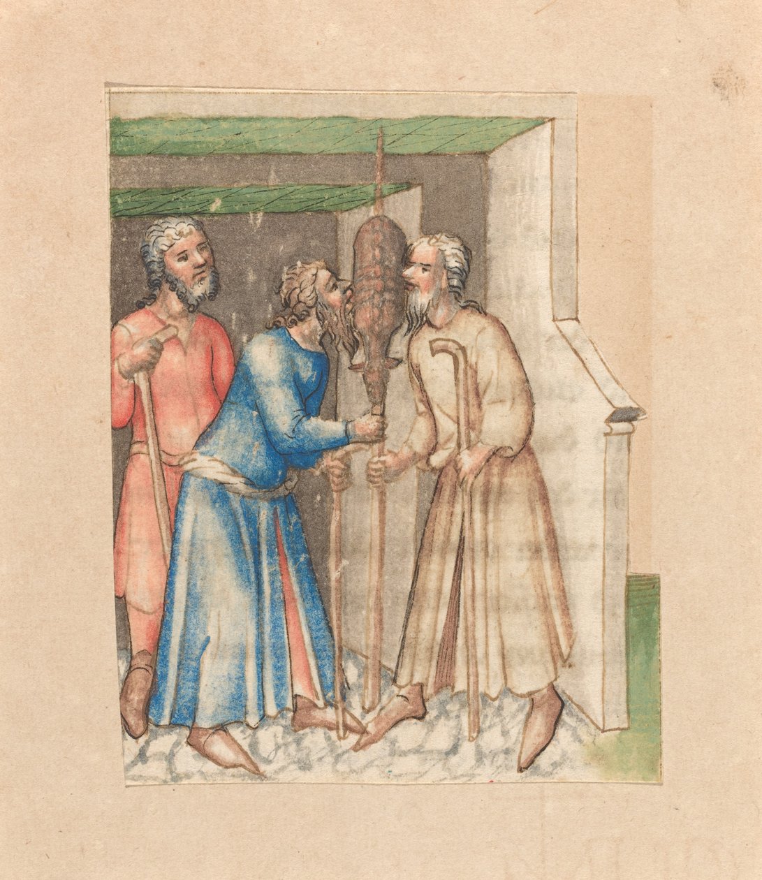 Pääsiäisen lammas tekijältä Austrian 15th Century