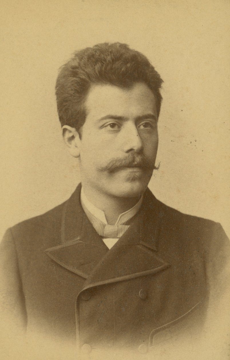 Gustav Mahler, 1884 tekijältä Austrian Photographer