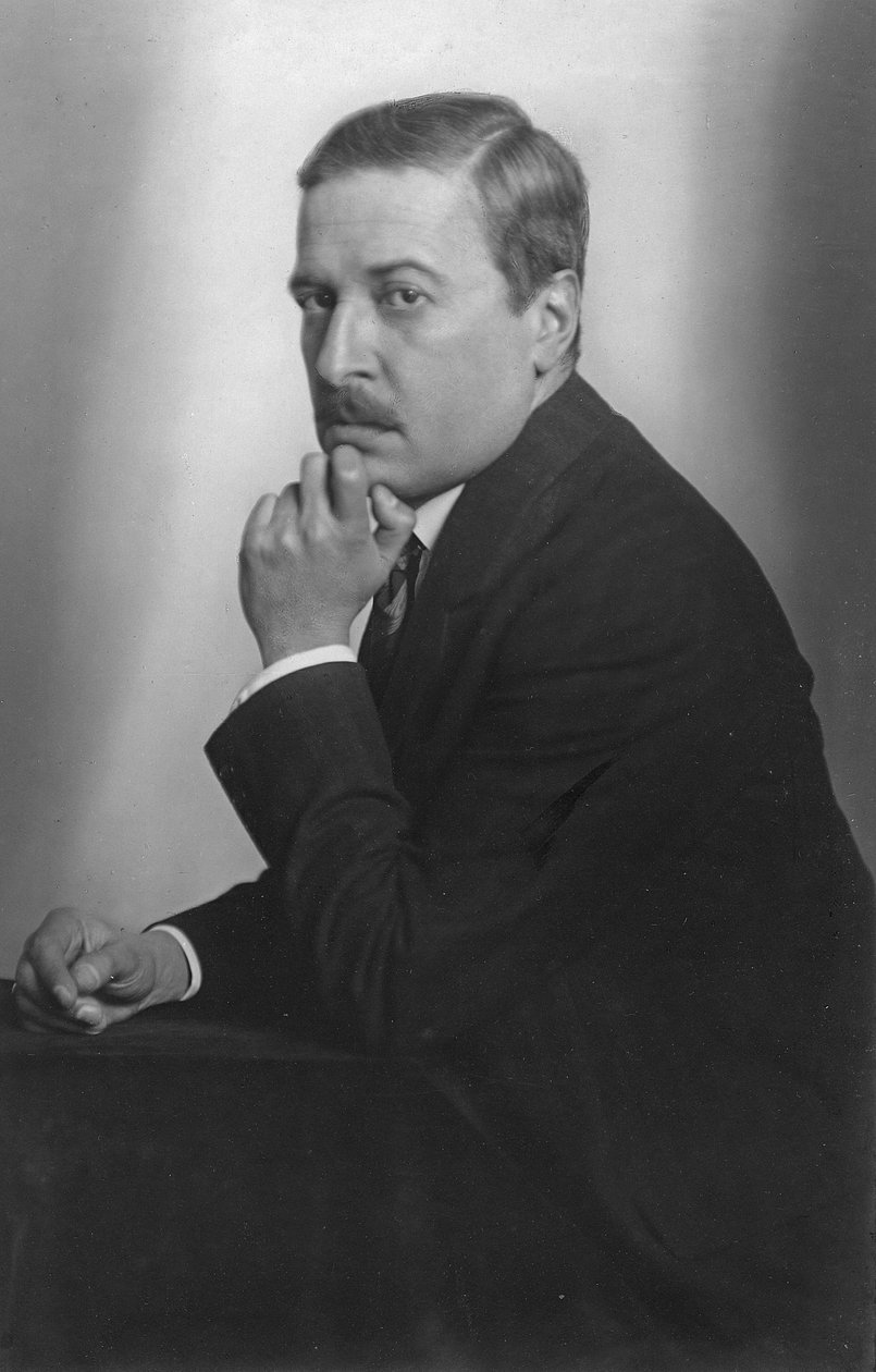 Hugo von Hofmannsthalin muotokuva tekijältä Austrian Photographer