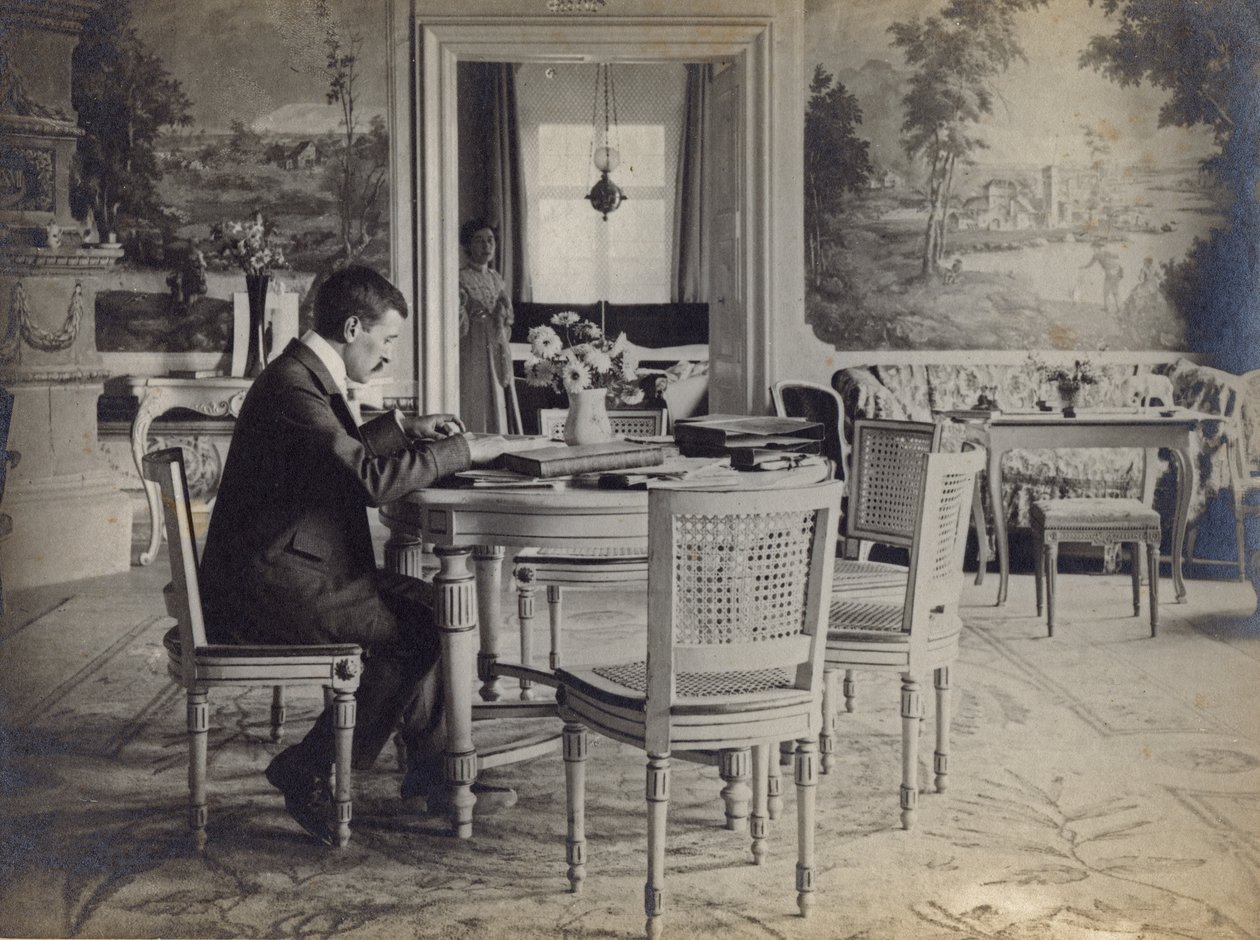 Hugo von Hofmannsthalin muotokuva tekijältä Austrian Photographer