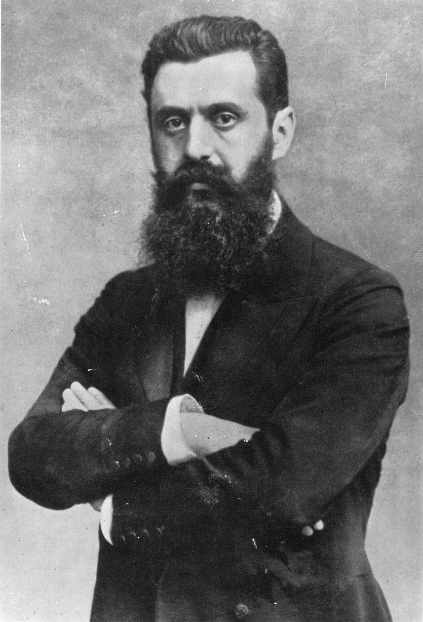 Theodor Herzl, 1903 tekijältä Austrian Photographer