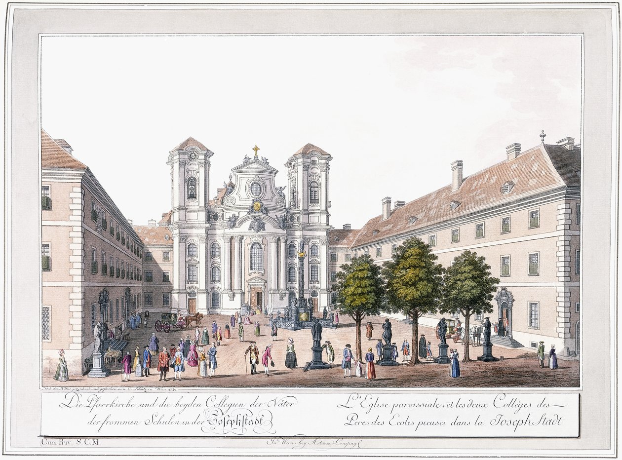 Kirkko ja kaksi koulua Josefstadtissa, 1779-1792 tekijältä Austrian School