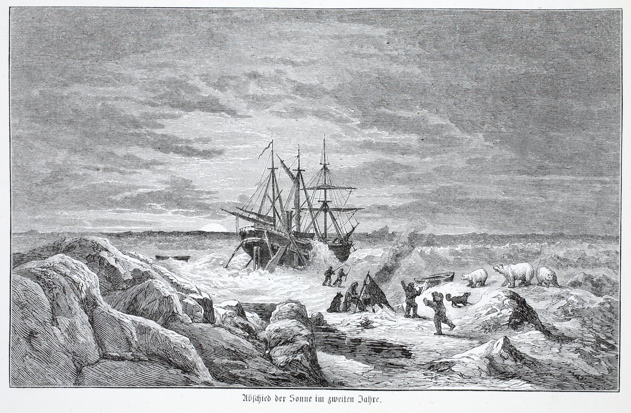 Auringon jäähyväiset toisena vuonna, 1876 tekijältä Austrian School