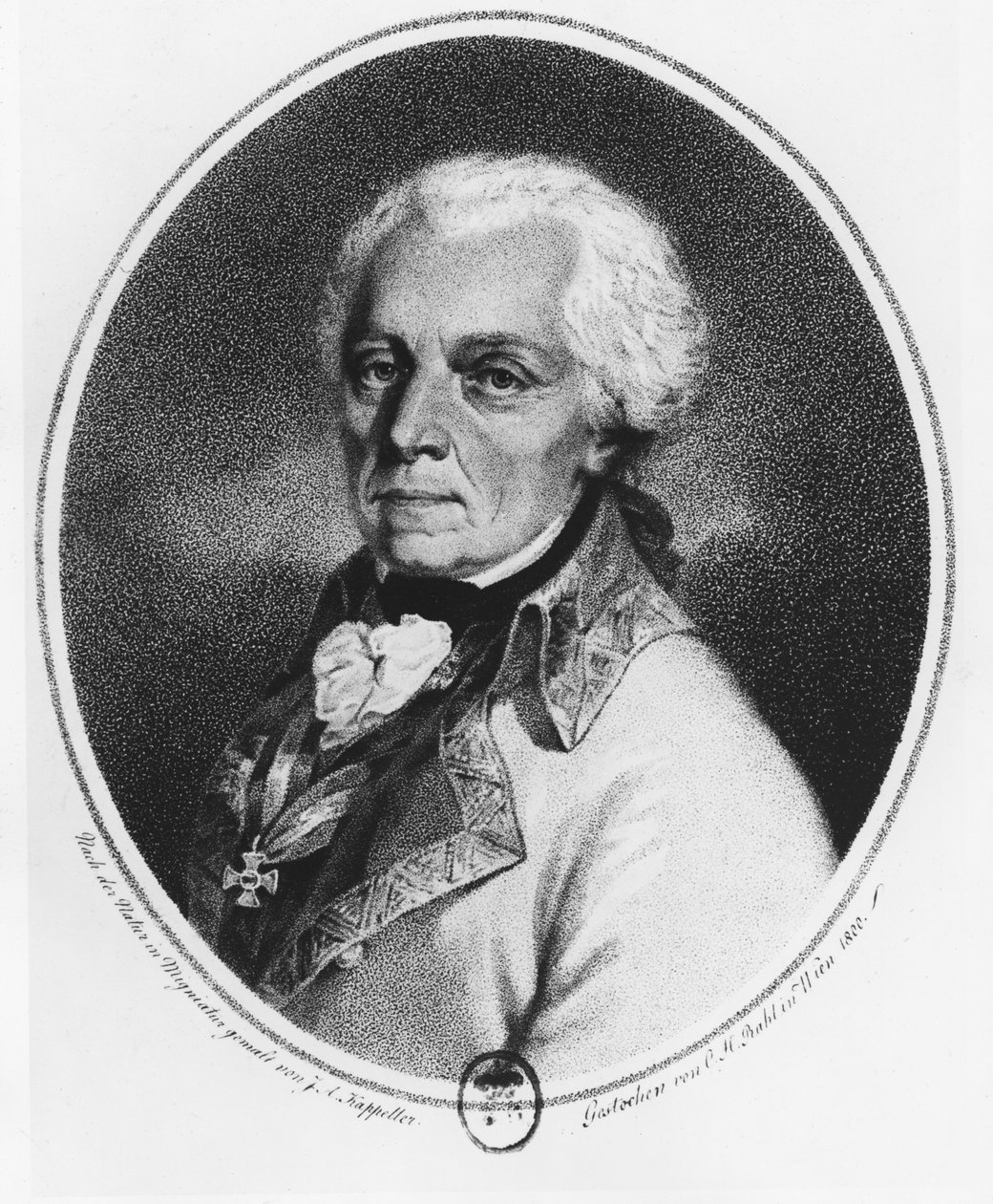 Paul Kray of Krajova (litho) tekijältä Austrian School