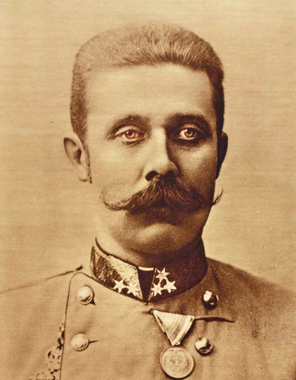 Arkkiherttua Franz Ferdinandin muotokuva n. 1893 tekijältä Austrian School