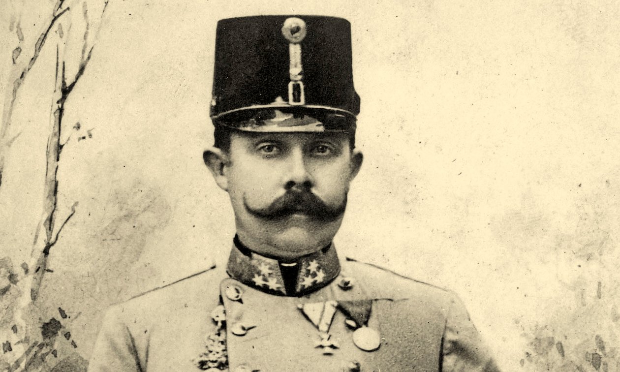 Franz Ferdinandin muotokuva tekijältä Austrian School