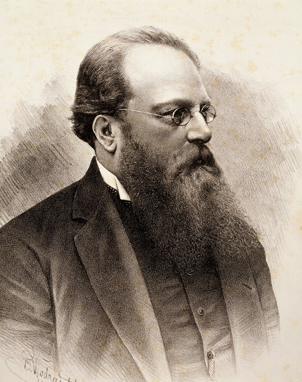 Hans Richterin muotokuva tekijältä Austrian School