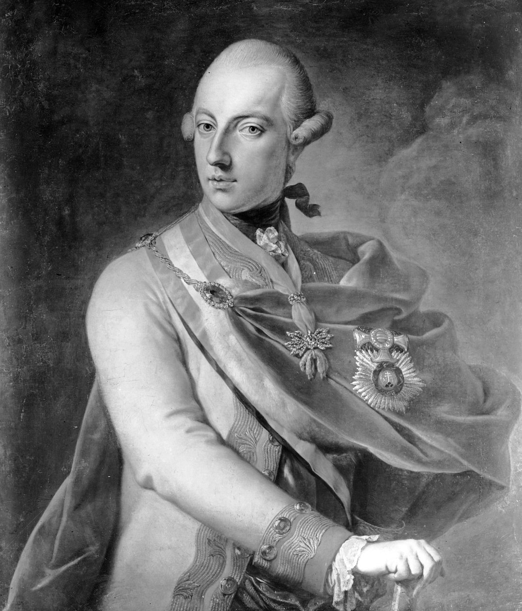 Habsburg-Lothringenin Joosef II:n (1741-90) muotokuva. tekijältä Austrian School