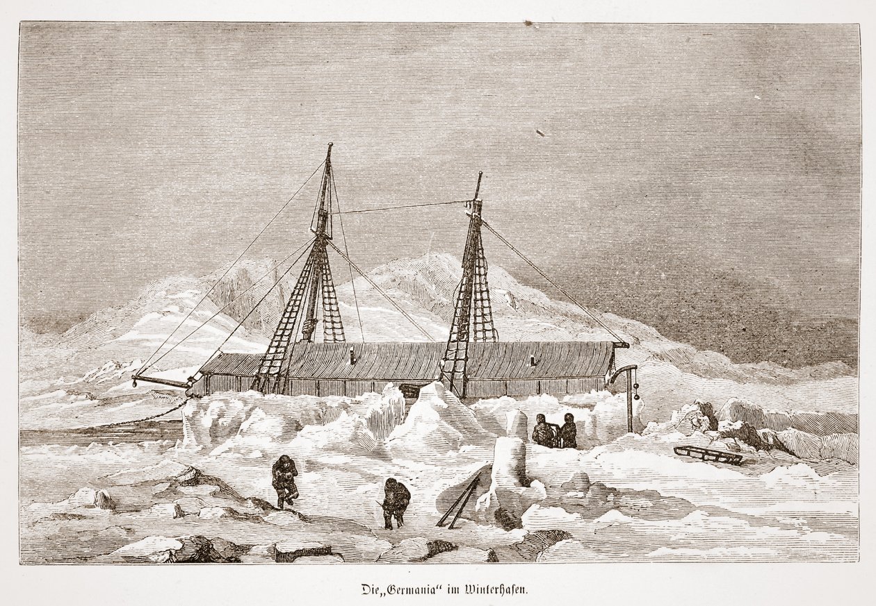 Talveksi puettu Germania, 1876 tekijältä Austrian School