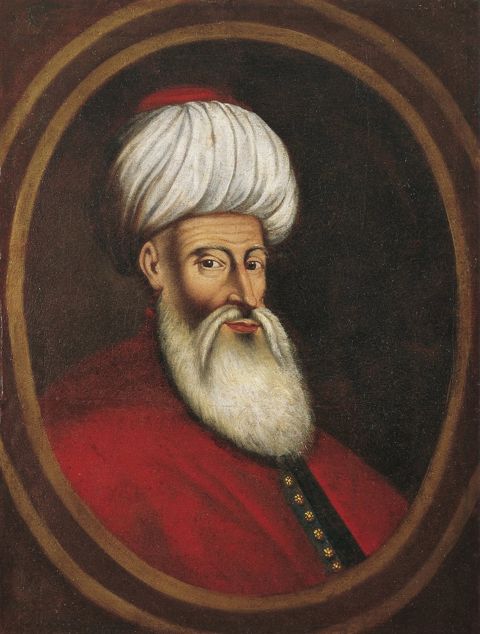 Visiiri Kibleli Mustafa Pashan muotokuva, 1670-luku tekijältä Austrian master