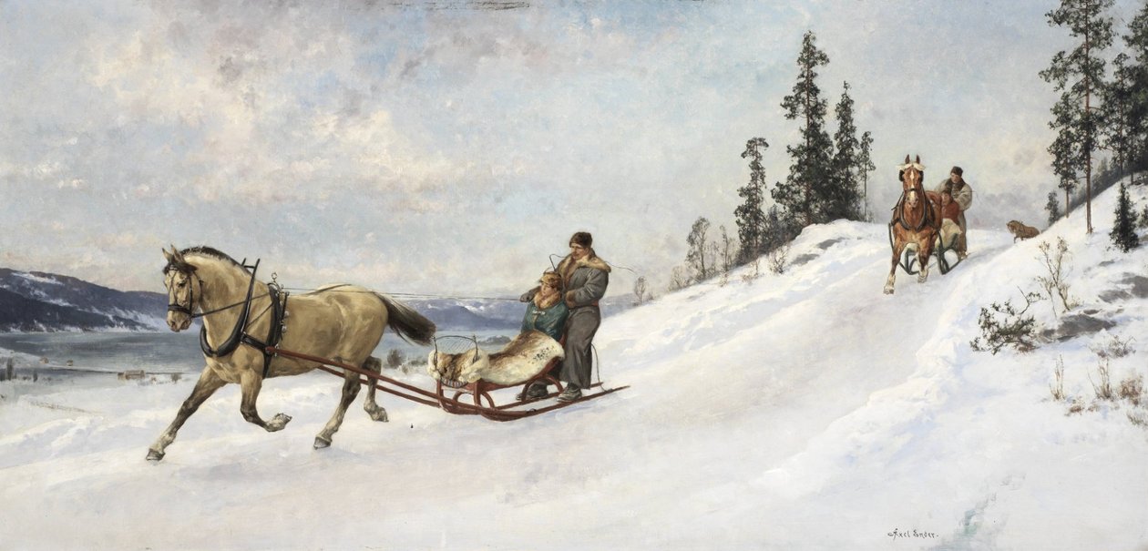 Vinterutflukt tekijältä Axel Hjalmar Ender