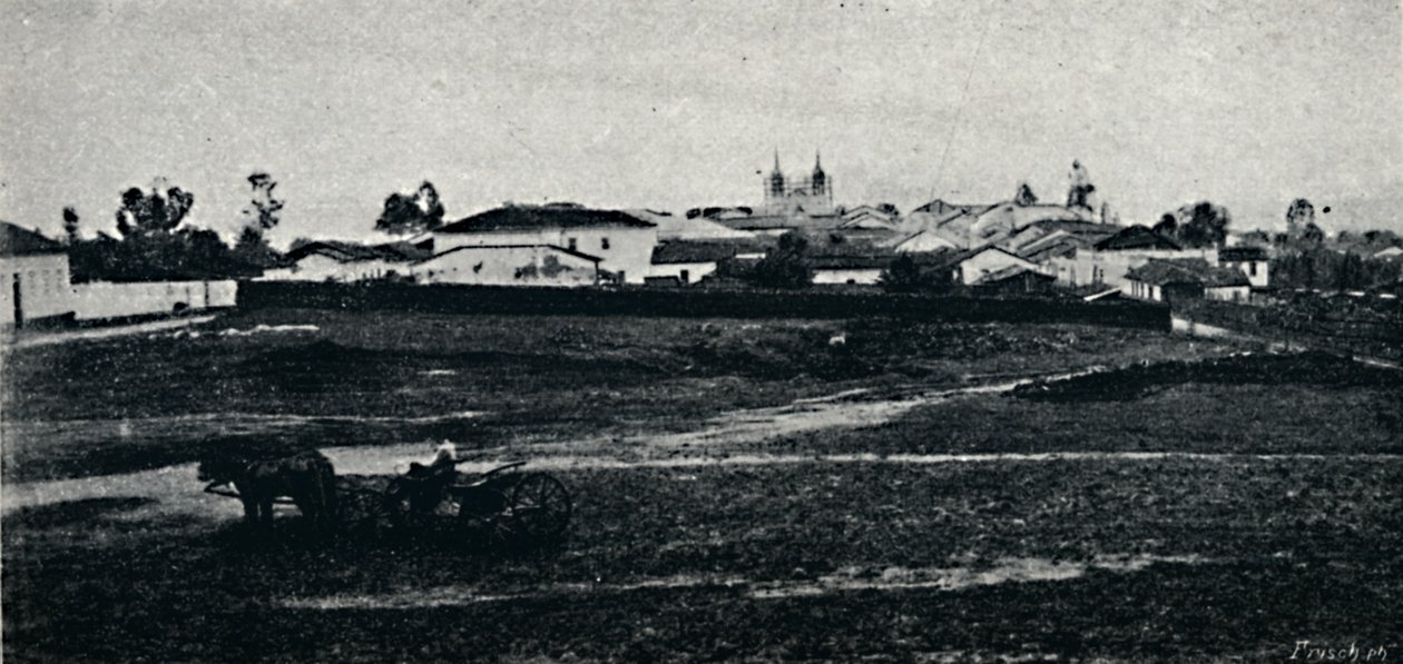 Jundiahyn kaupunki, 1895 tekijältä Axel Frick