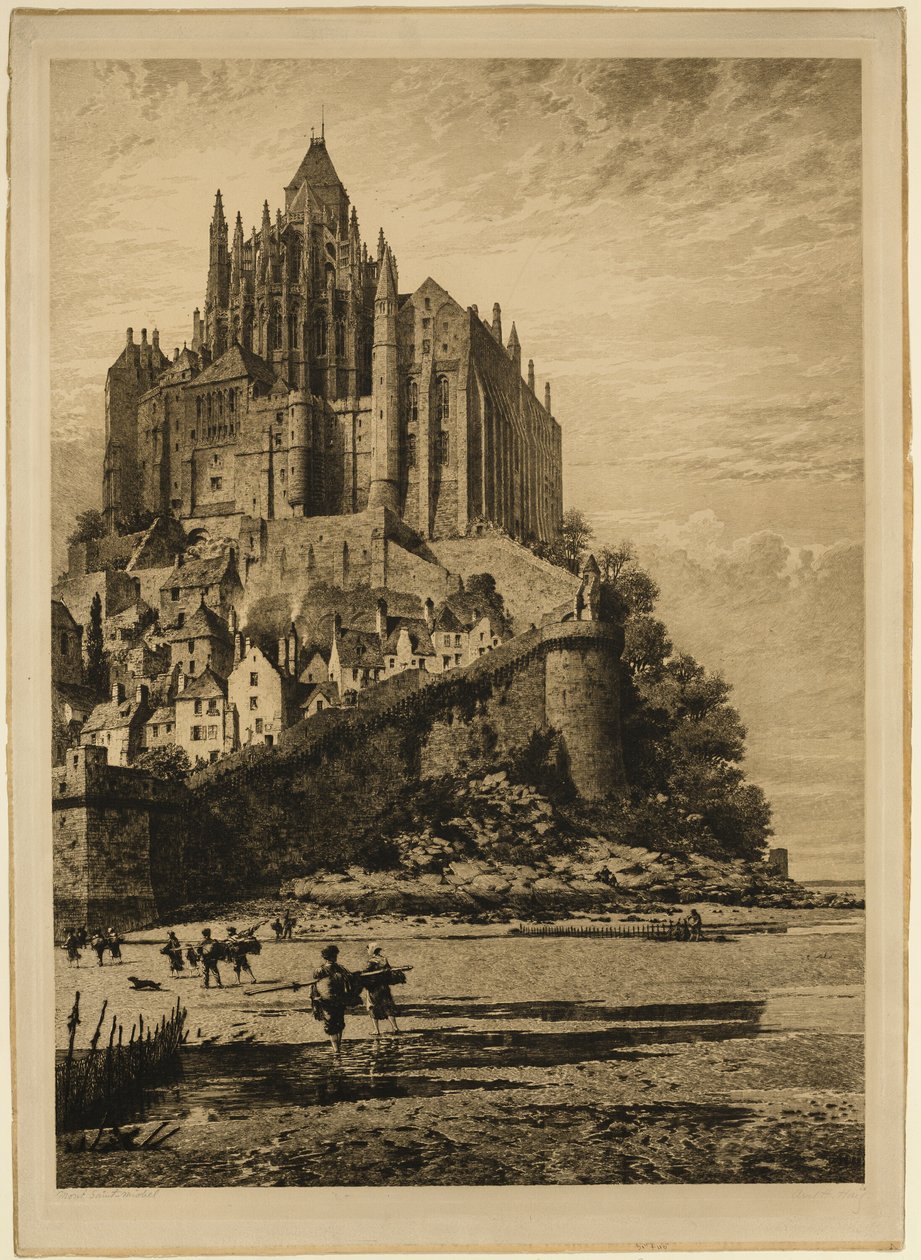Mont Saint Michel tekijältä Axel Herman Haig