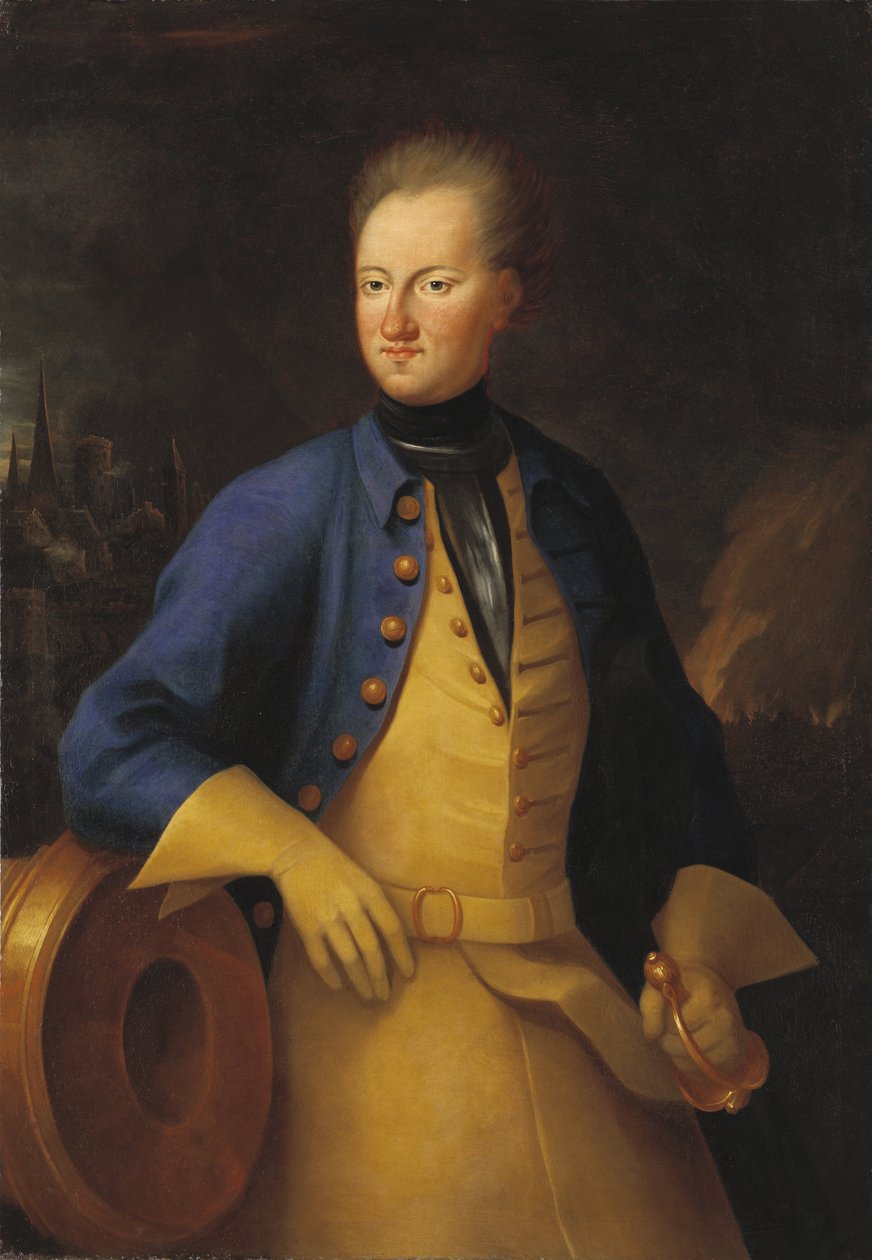 Kaarle XII tai Carl de Suede - Ruotsin kuninkaan Kaarle XII:n (1682-1718) muotokuva, Sparre, Axel (1652-1728). Öljy kankaalle tekijältä Axel Sparre