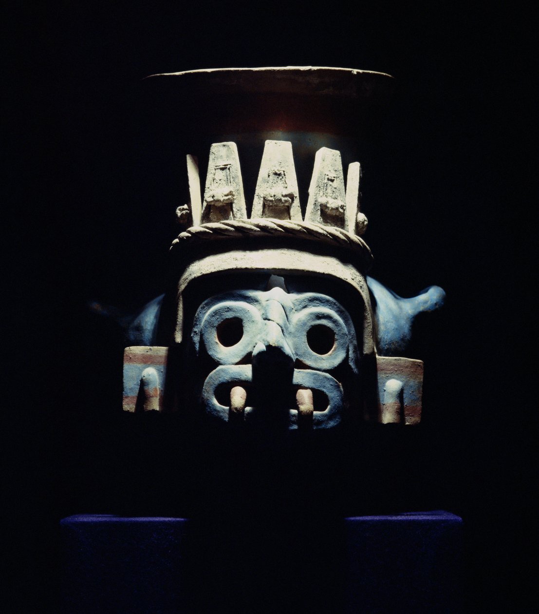 Brazier edustaa Tlacoc, Late Post Classic Period (keraaminen) tekijältä Aztec