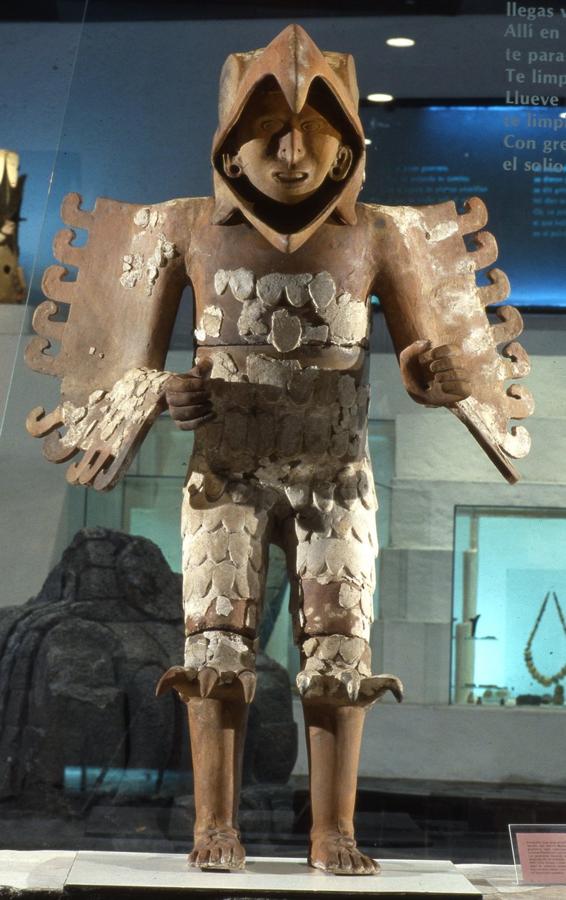 Eagle Warrior, Late Post Classic (terrakotta) tekijältä Aztec