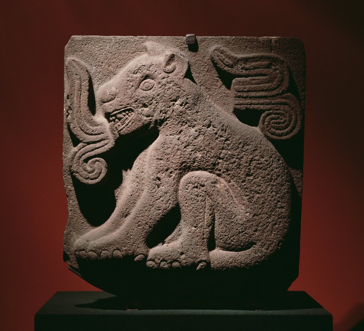 Kuningas Ahuizotlin glyfi (noin 15. vuosisata), tekijältä Aztec