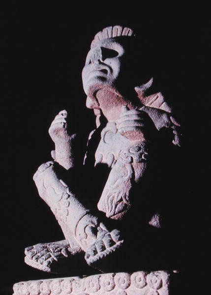 Xochipilli (katso myös 217529), Late Post Classic Period (1300-1521) (kivi) tekijältä Aztec Aztec