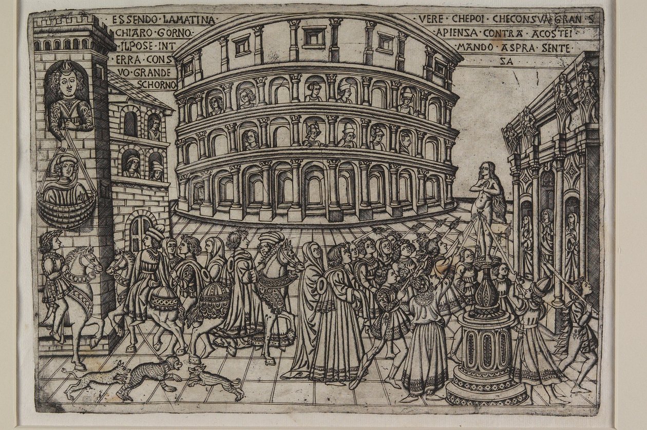Vergilius velho, n. 1460-1463 tekijältä Baccio Baldini