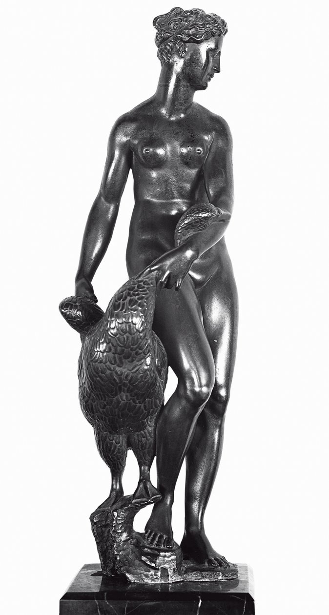 Leda ja joutsen, noin 1530. tekijältä Baccio Bandinelli