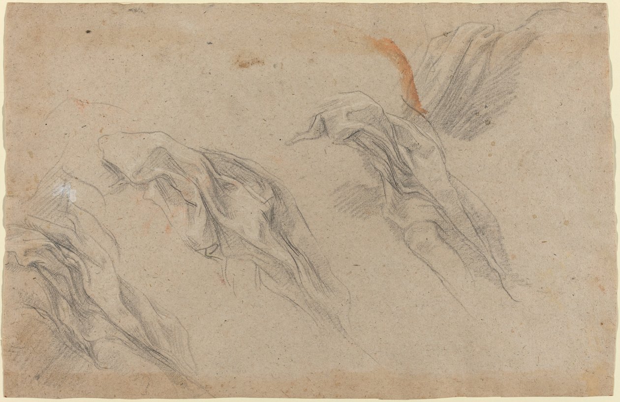 Drapery Studies [recto] tekijältä Baldassare Franceschini