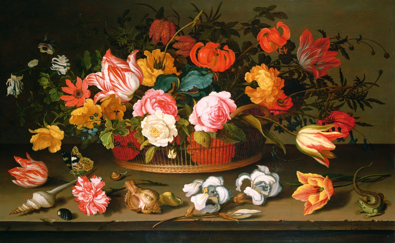 Kukkakori, 1625 tekijältä Balthasar van der Ast