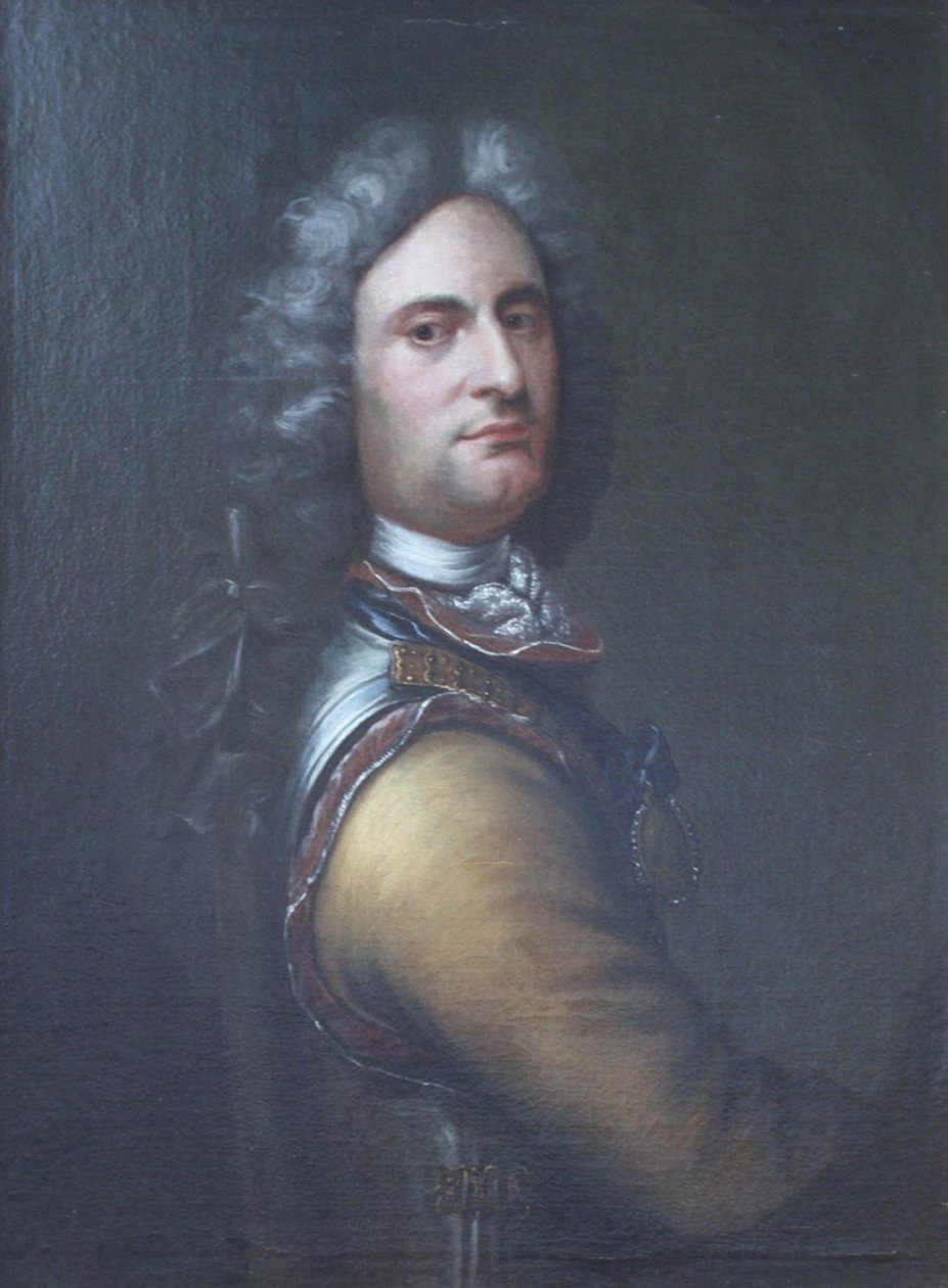 Peder Tordenskjoldin muotokuva tekijältä Balthasar Denner