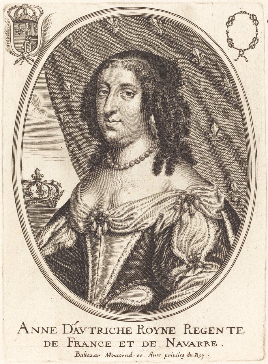 Anne Itävallasta tekijältä Balthasar Moncornet