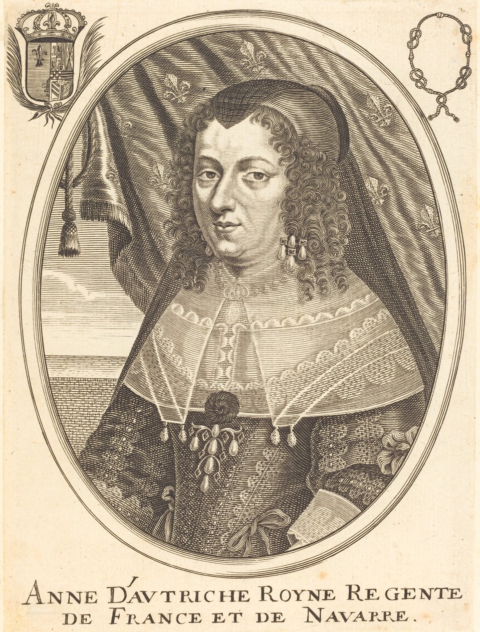Anne Itävallasta tekijältä Balthasar Moncornet