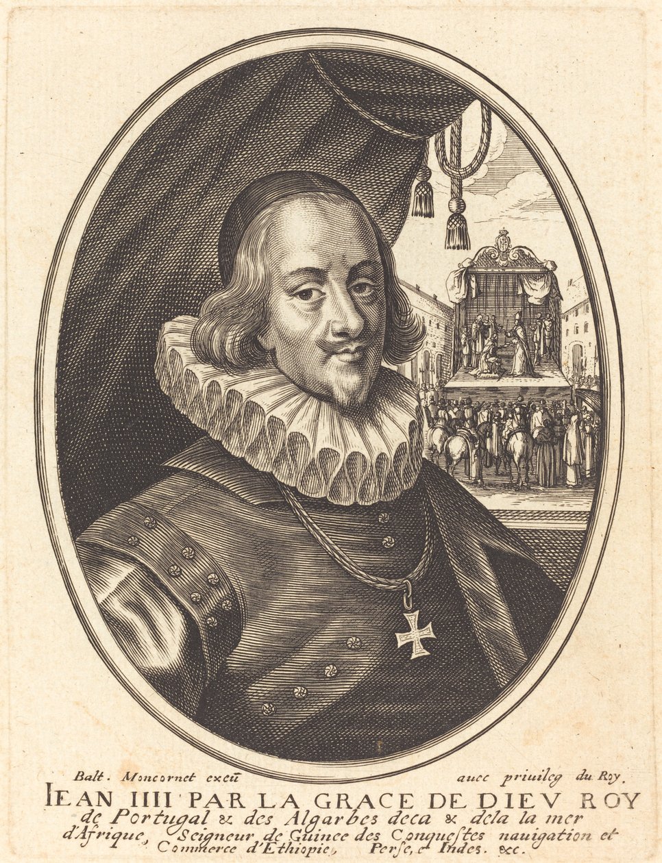 Johannes IV, Bragancen herttua tekijältä Balthasar Moncornet