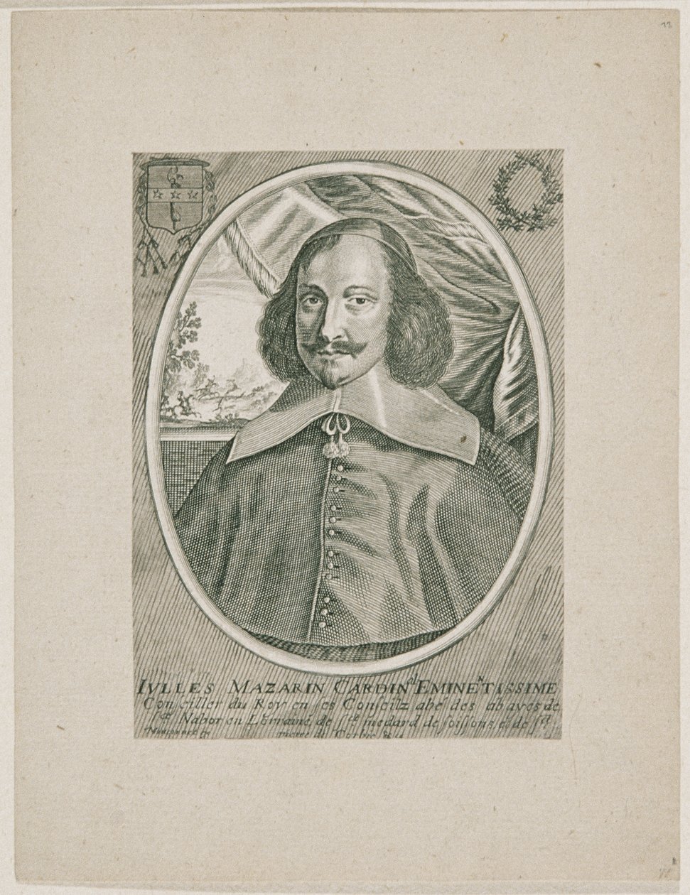 Kardinaali Jules Mazarin tekijältä Balthasar Moncornet