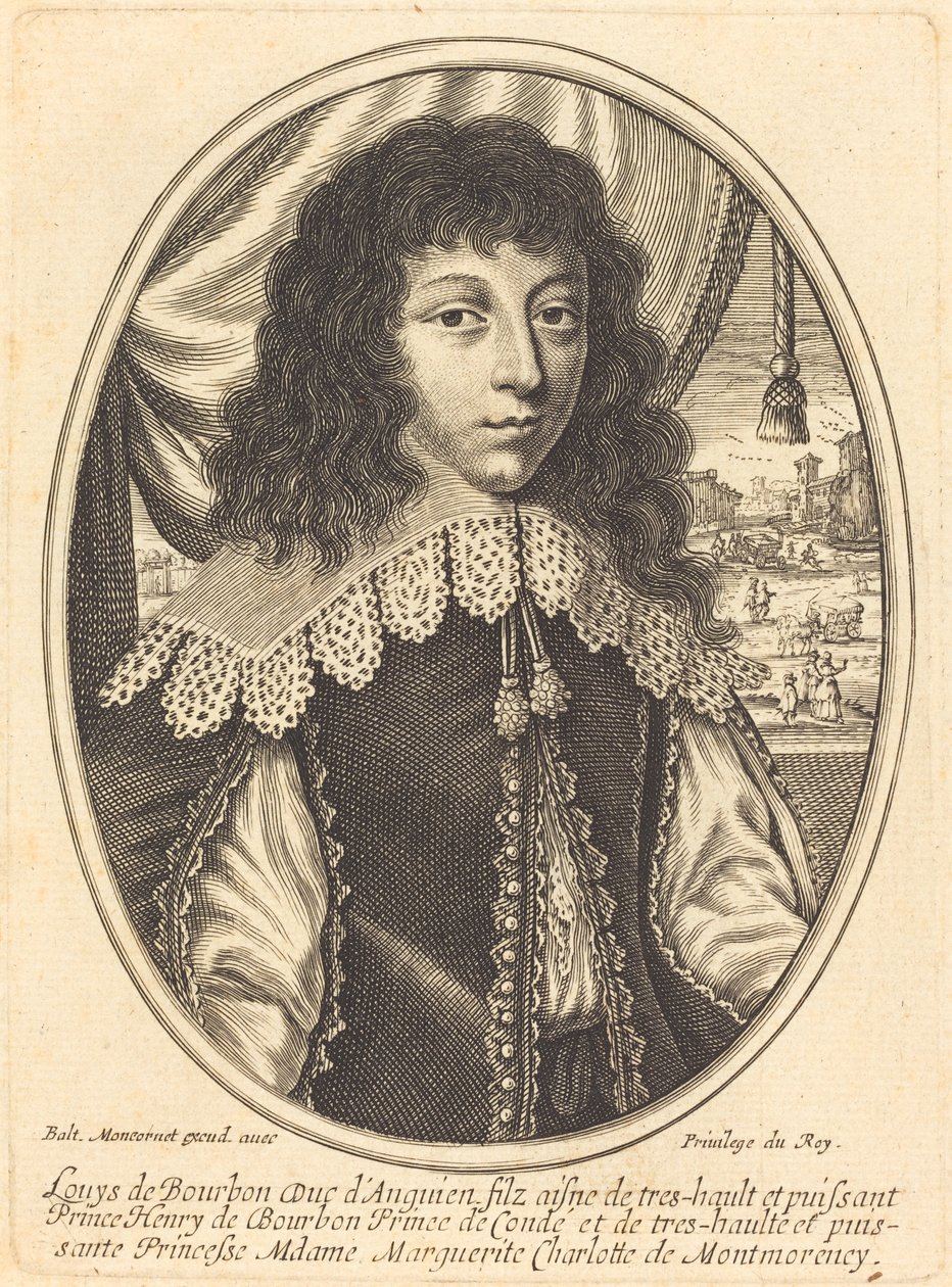 Ludvig II Bourbon-Condésta tekijältä Balthasar Moncornet