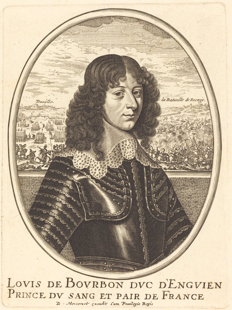 Ludvig II Bourbon-Condésta tekijältä Balthasar Moncornet