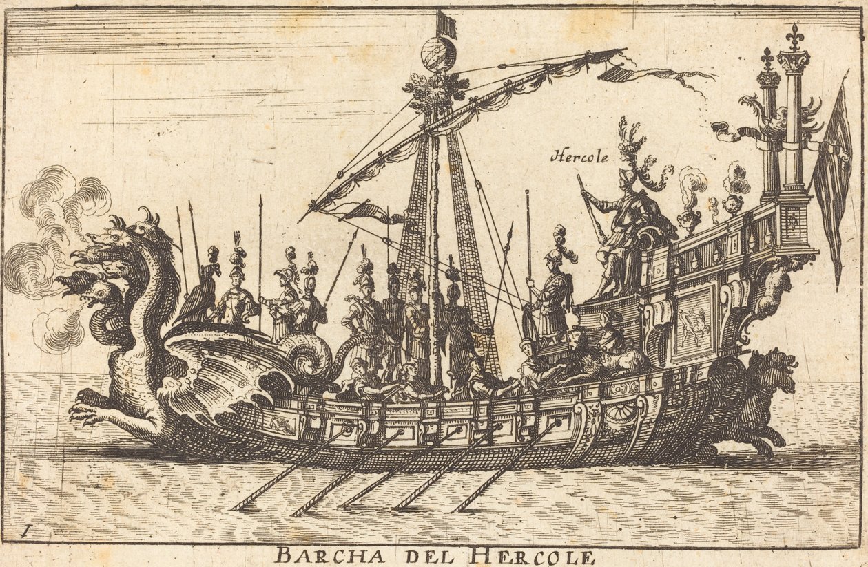Kaikki del Hercole tekijältä Balthasar Moncornet after Remigio Cantagallina